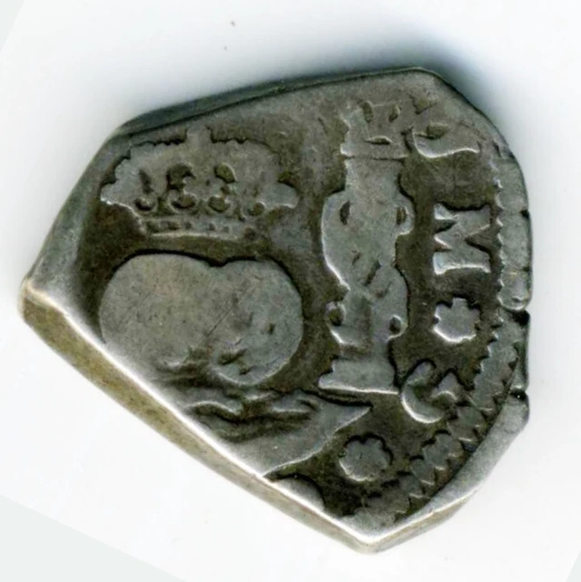 XS- SPANISH COLONIAL   Silver 2 Reales Cob GUATEMALA   Fernando VI (1746-1759)