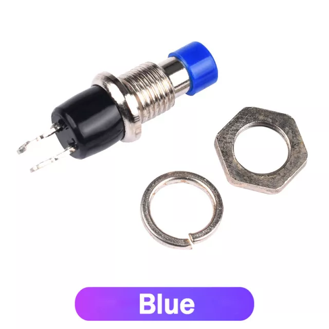 7mm Mini Push Button Switch Momentary SPST Normally Open Contact PBS-110 3A 125V