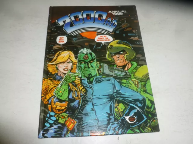 2000 AD Comic Annual - Date 1988 - UK Fleetway Annual