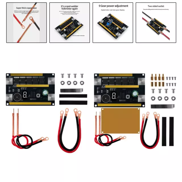 Soudeuse par points de stockage d'énergie de batterie 12V, ensemble de