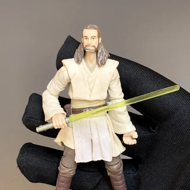 Modellino Star Wars QUI-GON JINN Jedi Legacy Evolutions 2008 2