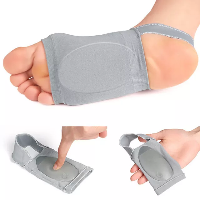 Arch Support Flat Feet Foot Fallen Plantar Fasciitis Insole Heel PainRelief Pad'