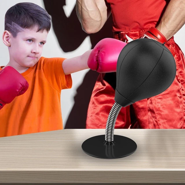 Inflatable Sports Desktop Punching Bag - Stress Buster with Cupxpcxdf N4S4