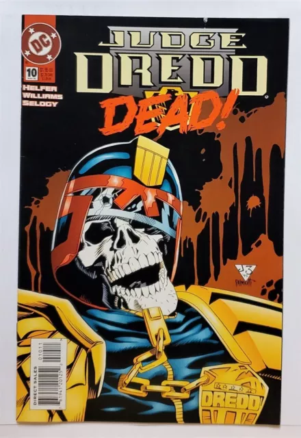 Judge Dredd He is the Law # 10 10th Issue DC Comics 2000AD 1 Comic Book  (:bx51)