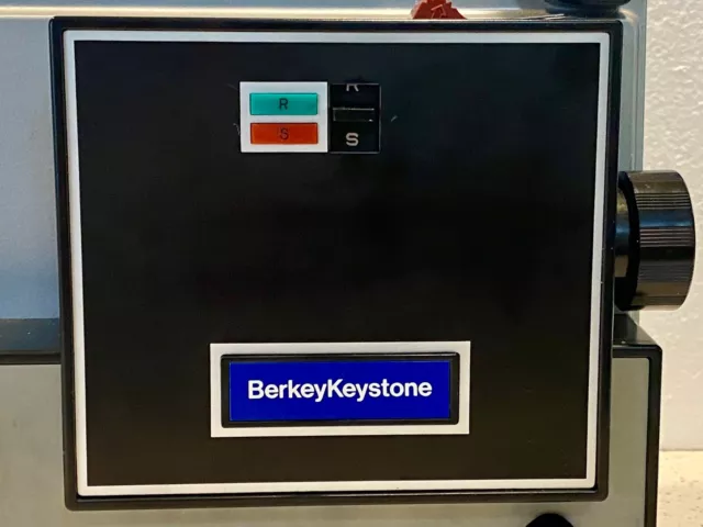 Keystone Berkey Super Dual 8 Movie Projectors Model 1550 Vintage 3