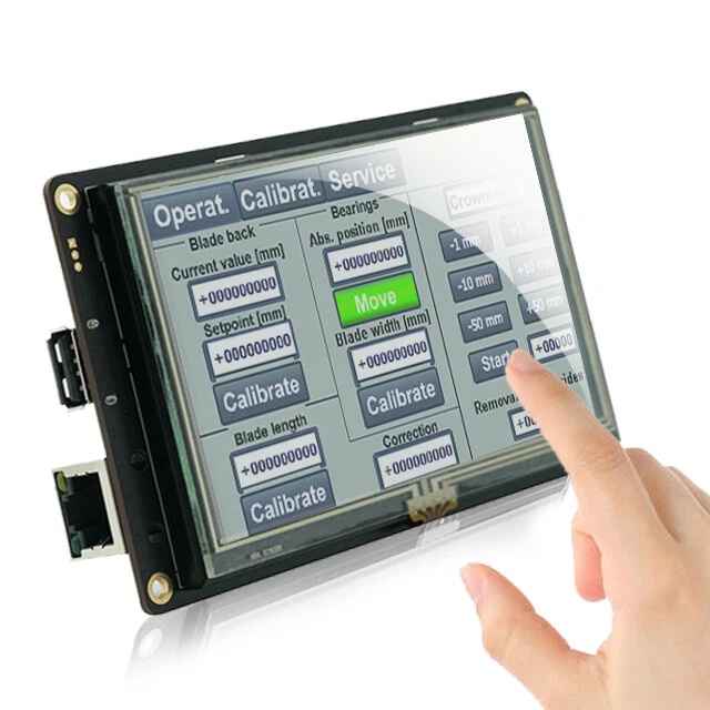 Touch Display Control Module Lcd STONE TFT LCD Display Module with Program Touch Screen for Equipment ...