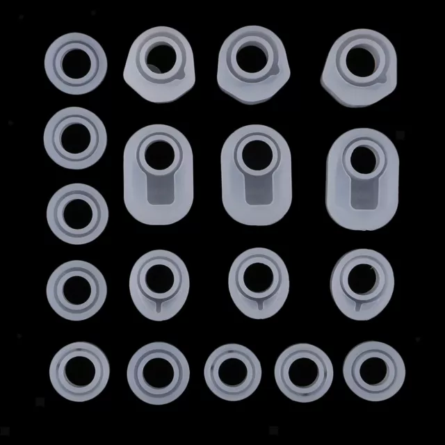 1 Satz 18 Silikon Ring Form Epoxidharz Casting Für DIY