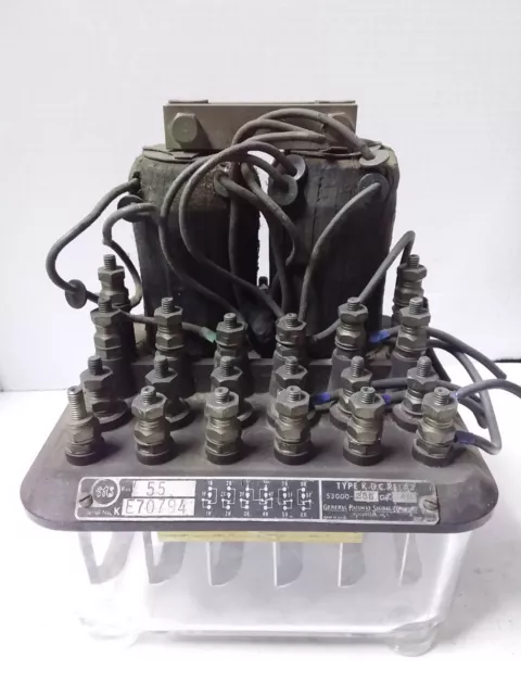 Vintage Southern Railway General Railway Signal  Co. Type K DC Relay Railroad