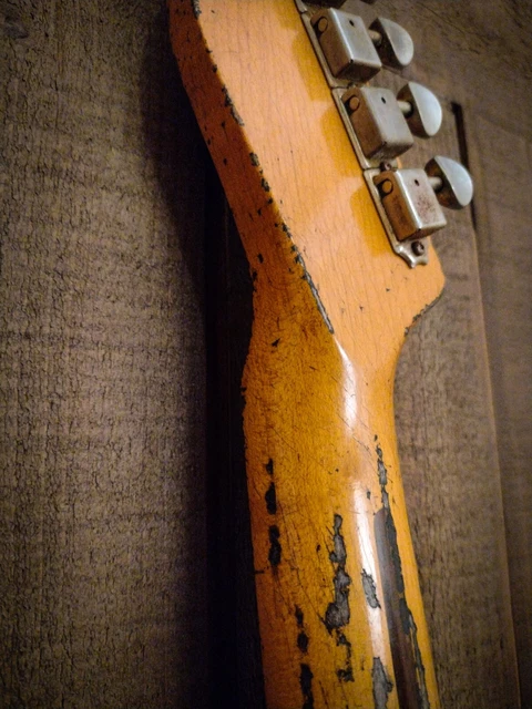 #202240 :: Baldman's Relic Telecaster set in Black nitro finish :: Aged Roadworn 24
