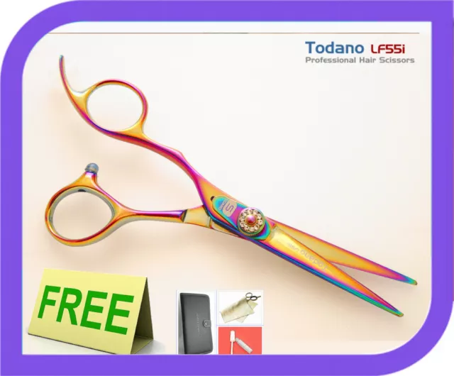 Professional Left Handed Hair Scissors, Hairdressing Scissors, Barber Shears 5.5