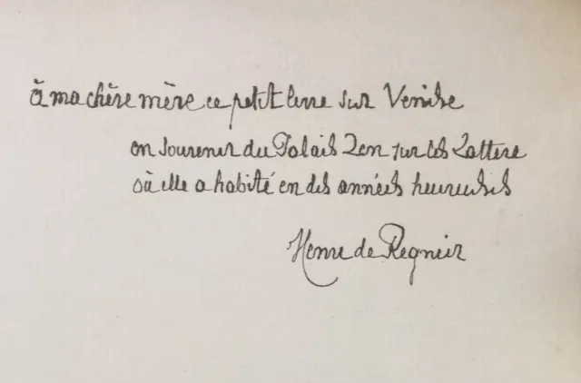 Henri de Régnier   Esquisses Vénitiennes