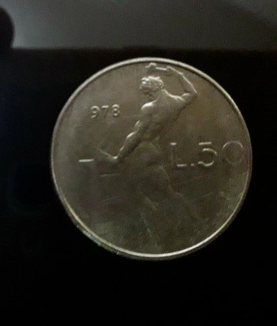 Pièce De Monnaie Italienne - 10 Lire 1990 - Défaut De Frappe - Rare Collection