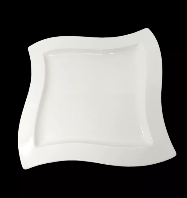 Villeroy & Boch New Wave Caffe 13.25" Square Serving Platter White