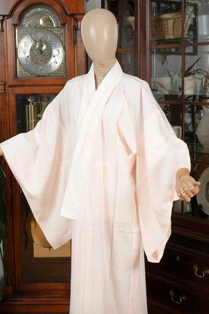 Dear Vanilla Japanese Juban Undergown Women's Kimono Inner Robe Genuine Vintage 2