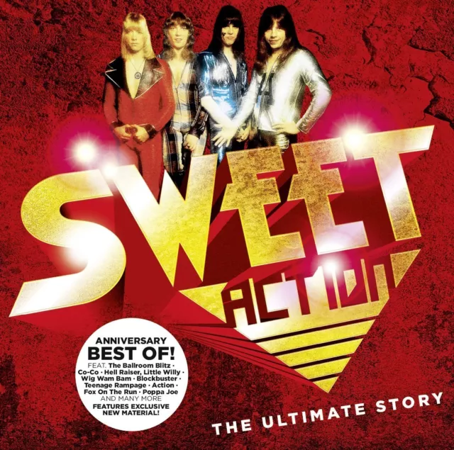 The Sweet - Action! the Ultimate Sweet Story, 32 Tracks 2CD Neu