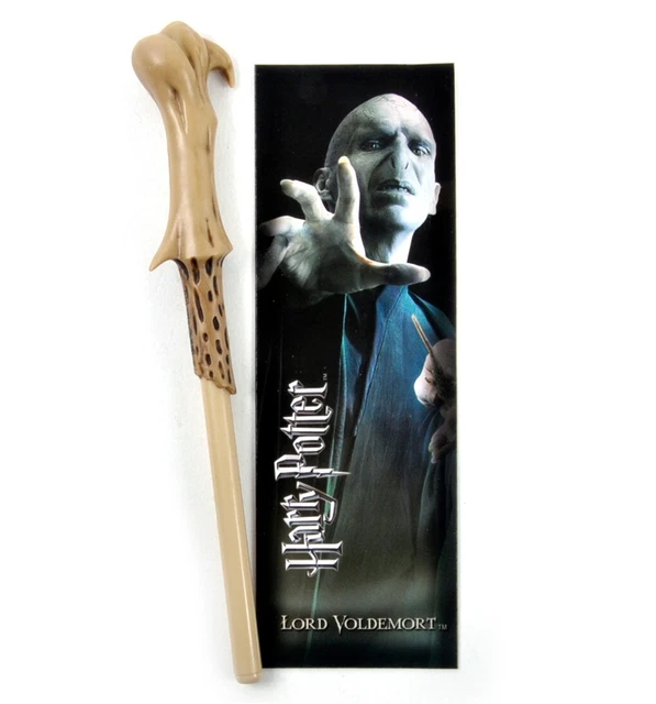 HARRY POTTER LORD Voldemort Wand Pen and Bookmark Set The Noble