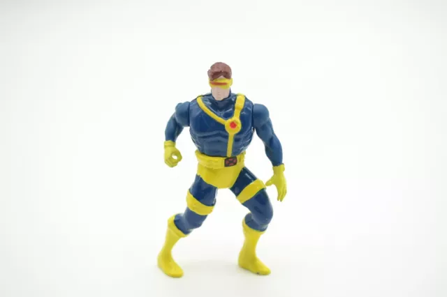 Toy Biz, Marvel Heavy Metal Heroes, Die Cast, Cyclops, Poseable Figure, 2000s