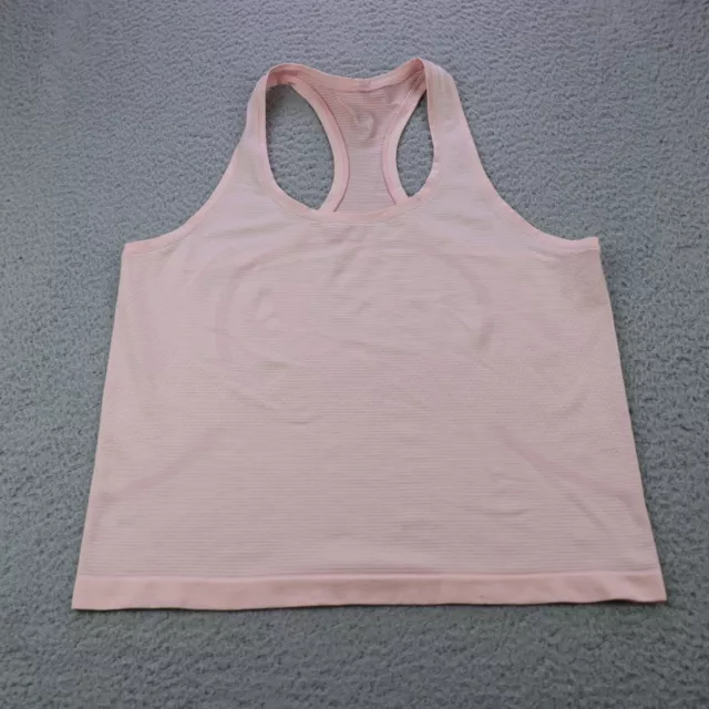 Lululemon Swiftly Tech Tank Womens 10 Pink Racerback Athletic Gym Yoga Running