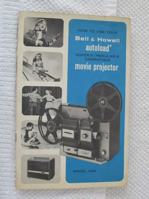 Bell & Howell Autoload 8mm Movie Projector Instruction Manual