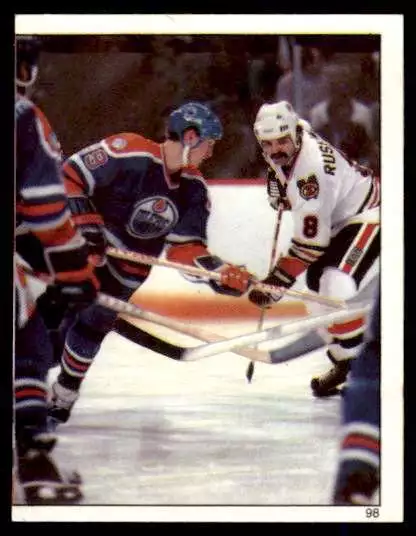 1982-83 O-Pee-Chee Stickers Wayne Gretzky Edmonton Oilers #98