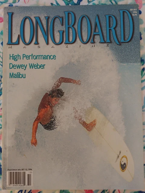 LONGBOARD Surfing Magazine SEP / OCT 1996, Dewey Weber, Malibu