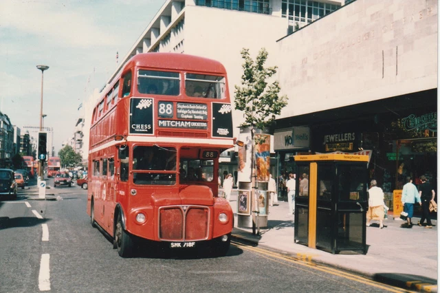 LONDON BUS PHOTO - RML2718 (SW) route 88 £0.75 - PicClick UK