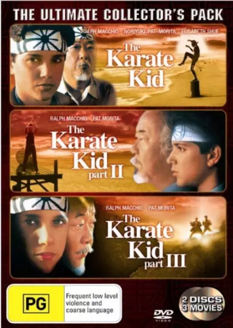 The Karate Kid Trilogy DVD 1984 1986 1989