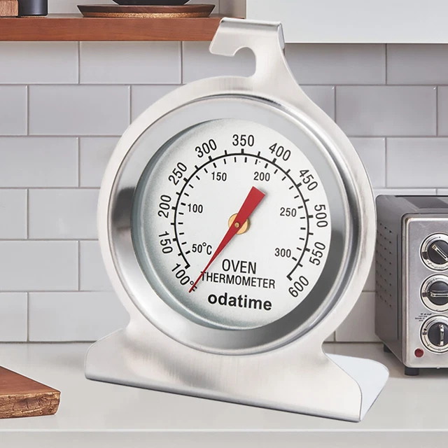 Termometro Per Forno CDN - Misura Da 50 A 400°C, Quadrante Grande, Acciaio Inox - Foto 4