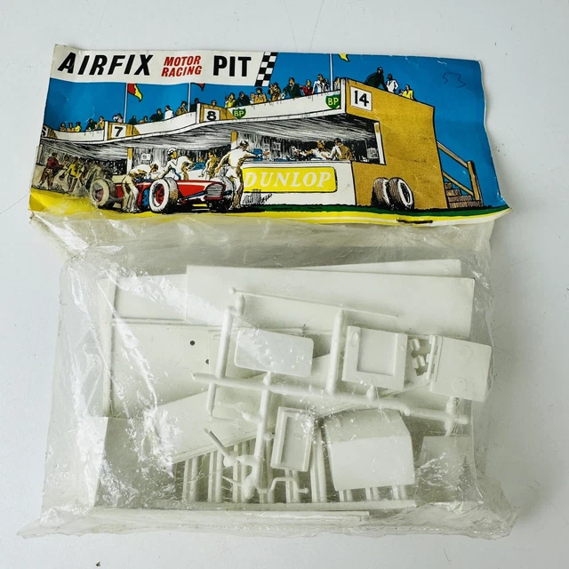 AIRFIX MRRC SLOT Car Motor Racing Plastic Pit Construction Kit 5064