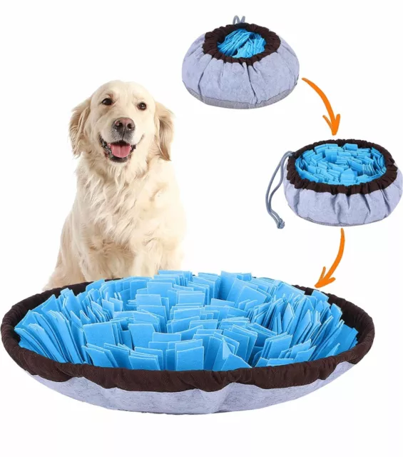 Snuffle mat for Dogs Puzzle Toys Stress Relief Interactive Pet Arena Adjustable