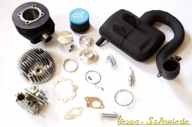 VESPA Tuning-Kit PX 125 & 150 - Stufe 1 - DR 177 cm³ Vergaser SI 24 Polini DR177