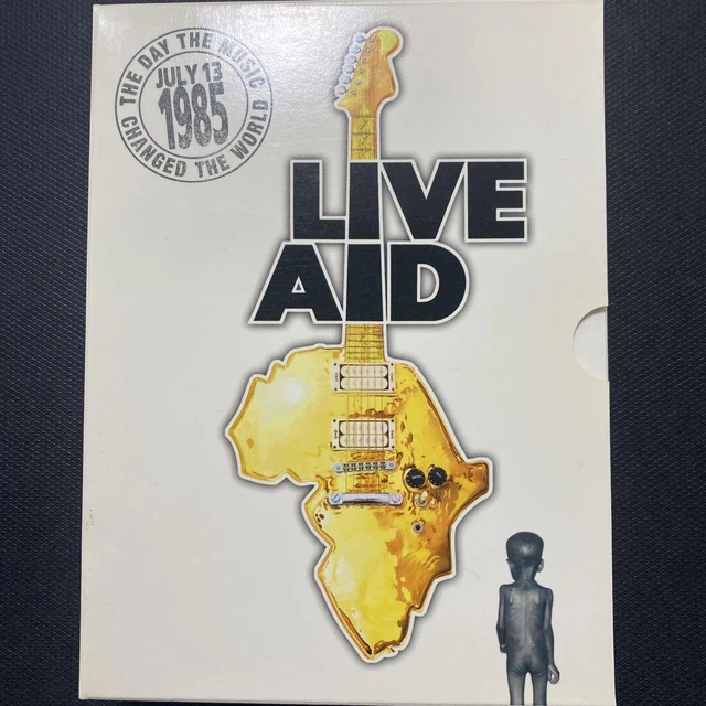 LIVE AID DVD July 13 1985 Wembley & JFK Stadium MultiArtist