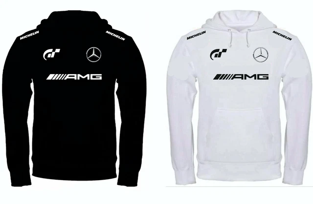 Felpa con cappuccio MERCEDES AMG personalizzata uomo-donna-bambino