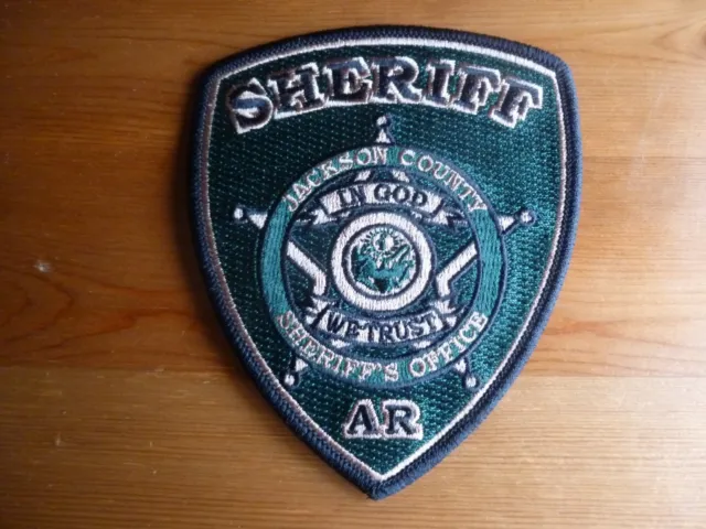 JACKSON ARKANSAS COUNTY SHERIFF Patch Office Unit USA Obsolete Original