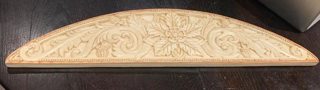 Vintage Plaque Decorative Wall, Under Door,Under Window Panel 29.25" X 7"