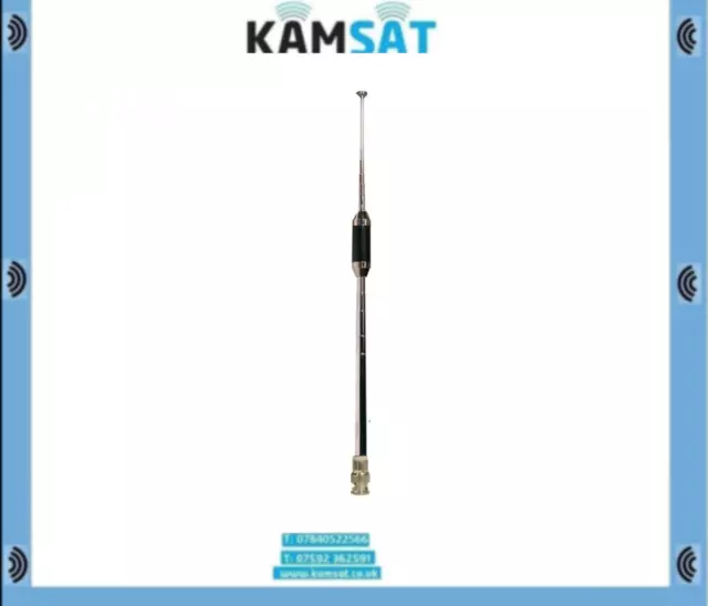 Ae-Handscan Telescopic Scanner Antenna (25-1300Mhz) With Centre Loading Coil