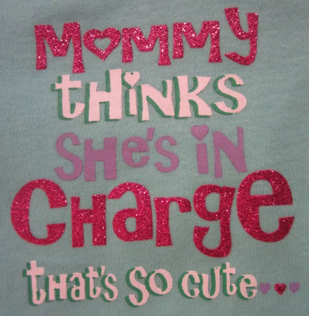 My 1st First Mommy Thinks She's in Charge So Cute Mother's Day One Piece NB-24