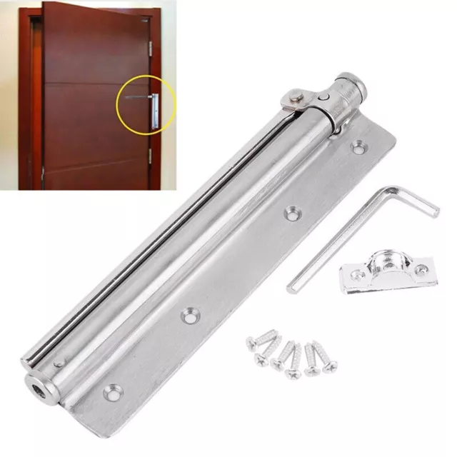 Heavy Duty Surface Mounted Door Gate Closer Spring Loaded Adjustable Automatic