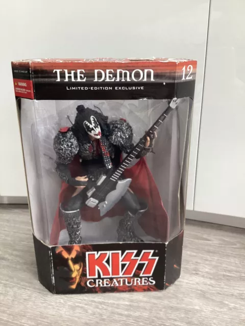 KISS Creatures THE DEMON GENE SIMMONS McFarlane 12" Action Figure Boxed 2002