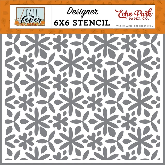 Plantilla Echo Park 6""X6"" - Caída festiva, fiebre de caída -AF285035