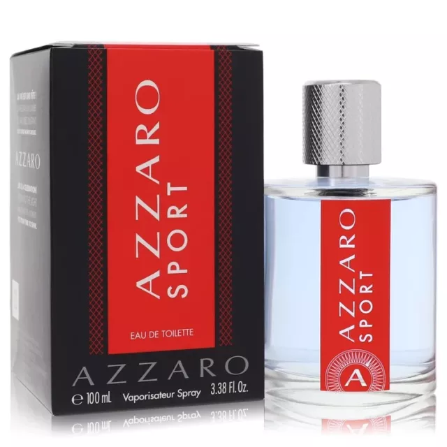 AZZARO SPORT 100ml - EAU DE TOILETTE VAPORISATEUR NEUF SOUS BLISTER.