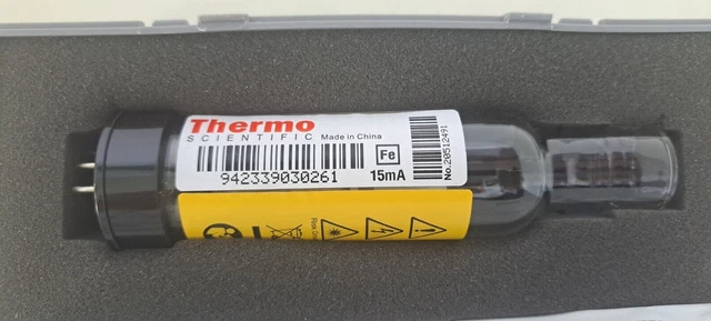 Thermo Scientific   942339030261  Hollow Cathode Lamp [ Fe ] IRON  15mA  7 pin
