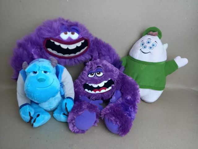 MONSTERS UNIVERSITY DISNEY Pixar Sulley Art And Squishy Squibble Plush ...