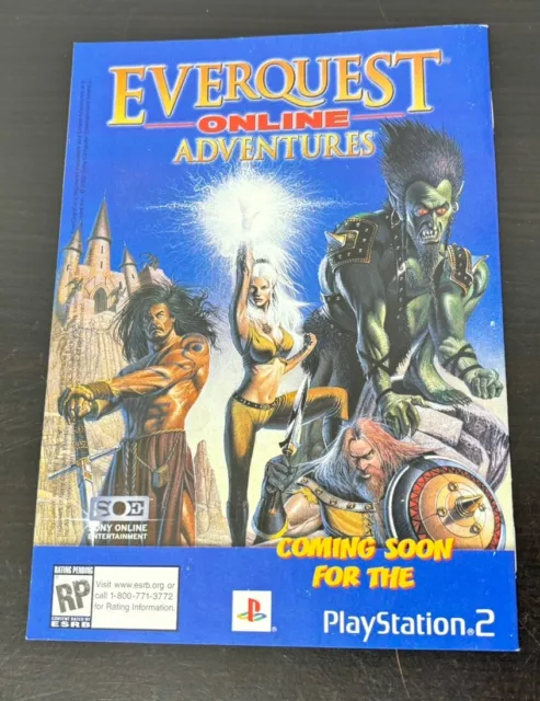 Vintage Everquest ACCOUNTING ▪ Mini Comic 2002 Sony WildStorm #0 Devin Grayson 3