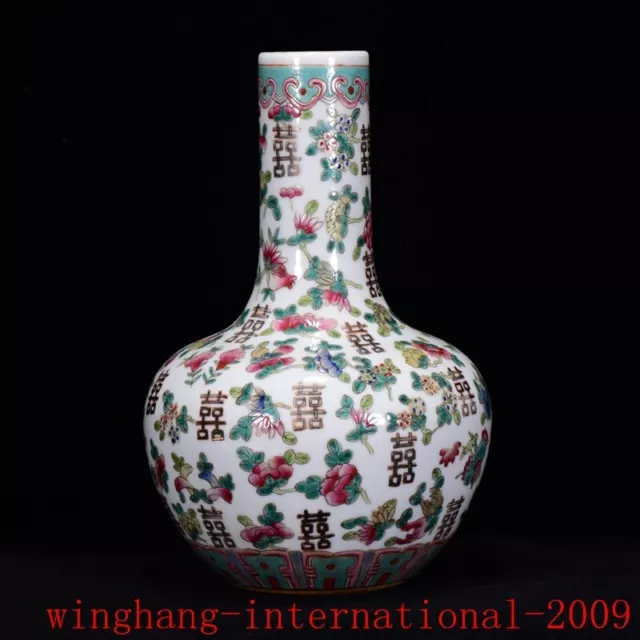 China pastel famille rose porcelain flowers pattern Zun Cup Bottle Pot Vase Jar