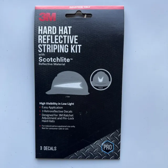 3M Hard Hat Reflective Striping Kit 1 Pack