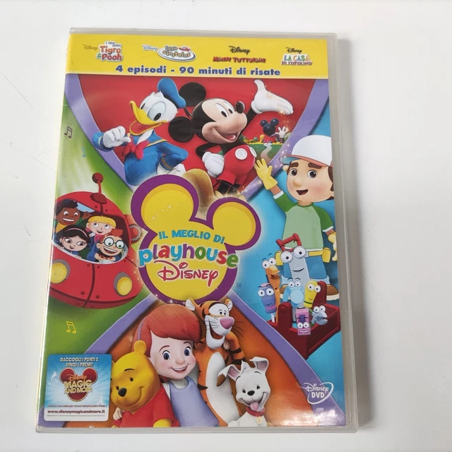 IL MEGLIO DI PLAYHOUSE DISNEY (4 Episodi) DVD originale con Disney's