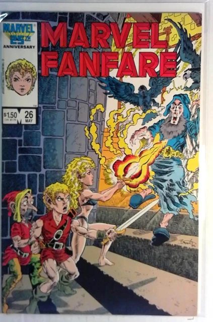 Marvel Fanfare #26 Marvel Comics (1986) VF+ 1st Series 1st Print Comic Book