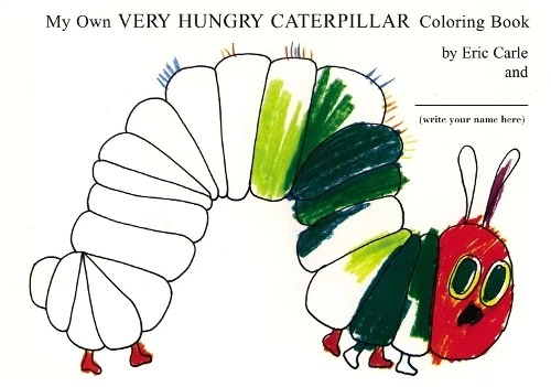 ERIC CARLE MY Own Very Hungry Caterpillar Coloring Book (Poche) EUR 7 ...