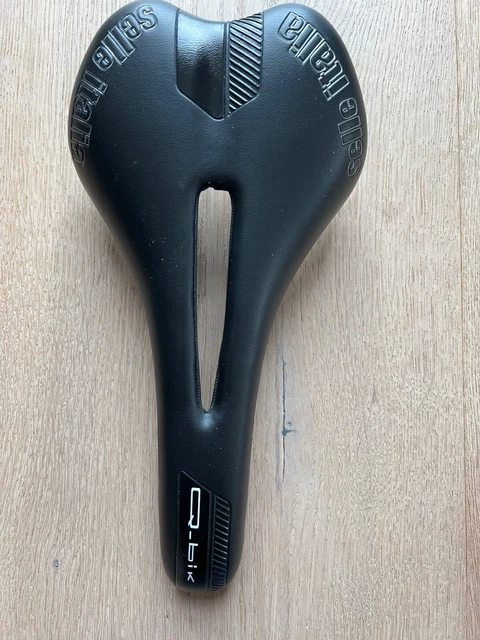 Fahrradsattel Selle Italia Herren Mountainbike Sattel, gebraucht Q-bik Fahrrad